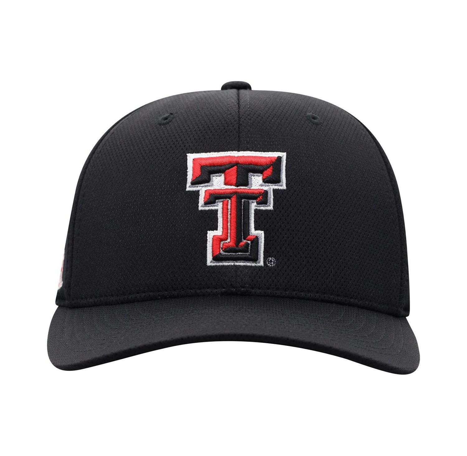 Men's Black Texas Tech Red Raiders Reflex Logo Flex Hat