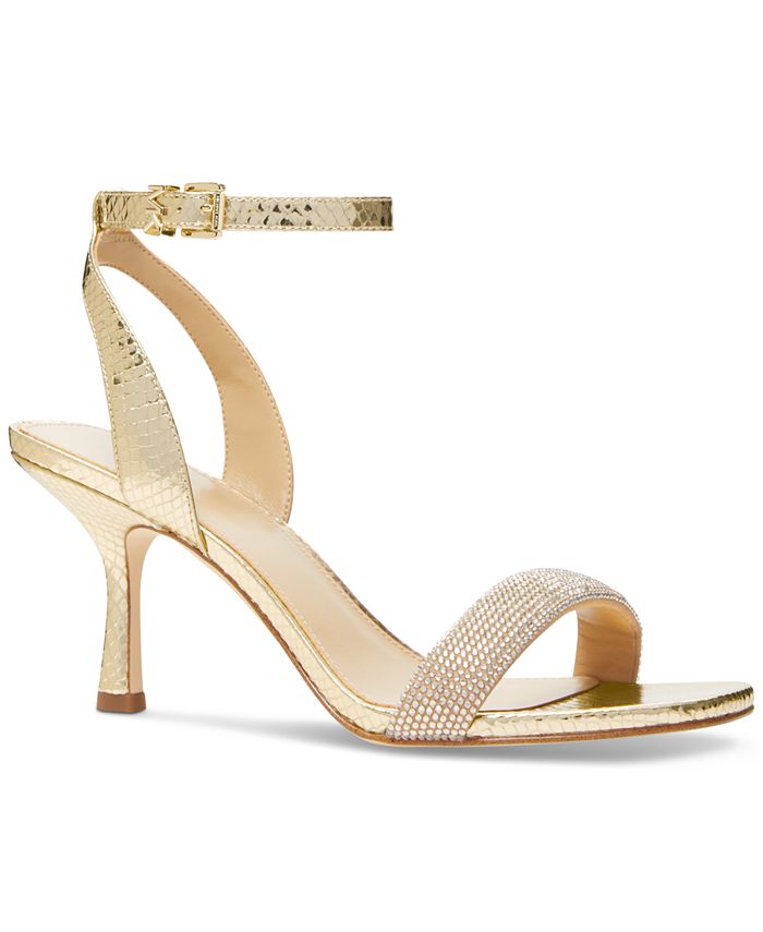 Michael Kors Women's Carrie Embellished Dress Sandals & Reviews - Sandals -  Shoes - Macy's