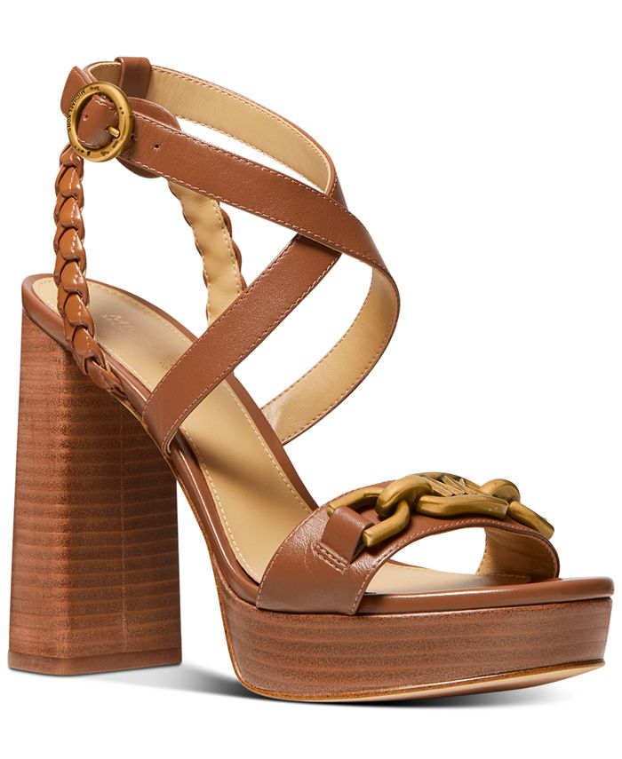 Michael Kors Women's Kailey Platform Dress Sandals & Reviews - Sandals -  Shoes - Macy's