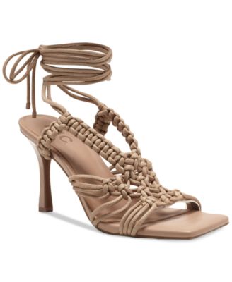 macys lace up sandals