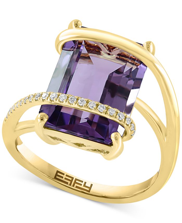 Macys amethyst ring sales