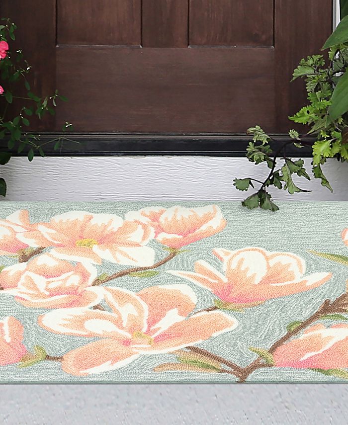 Liora Manne' Capri Magnolia 2' x 3' Outdoor Area Rug - Macy's