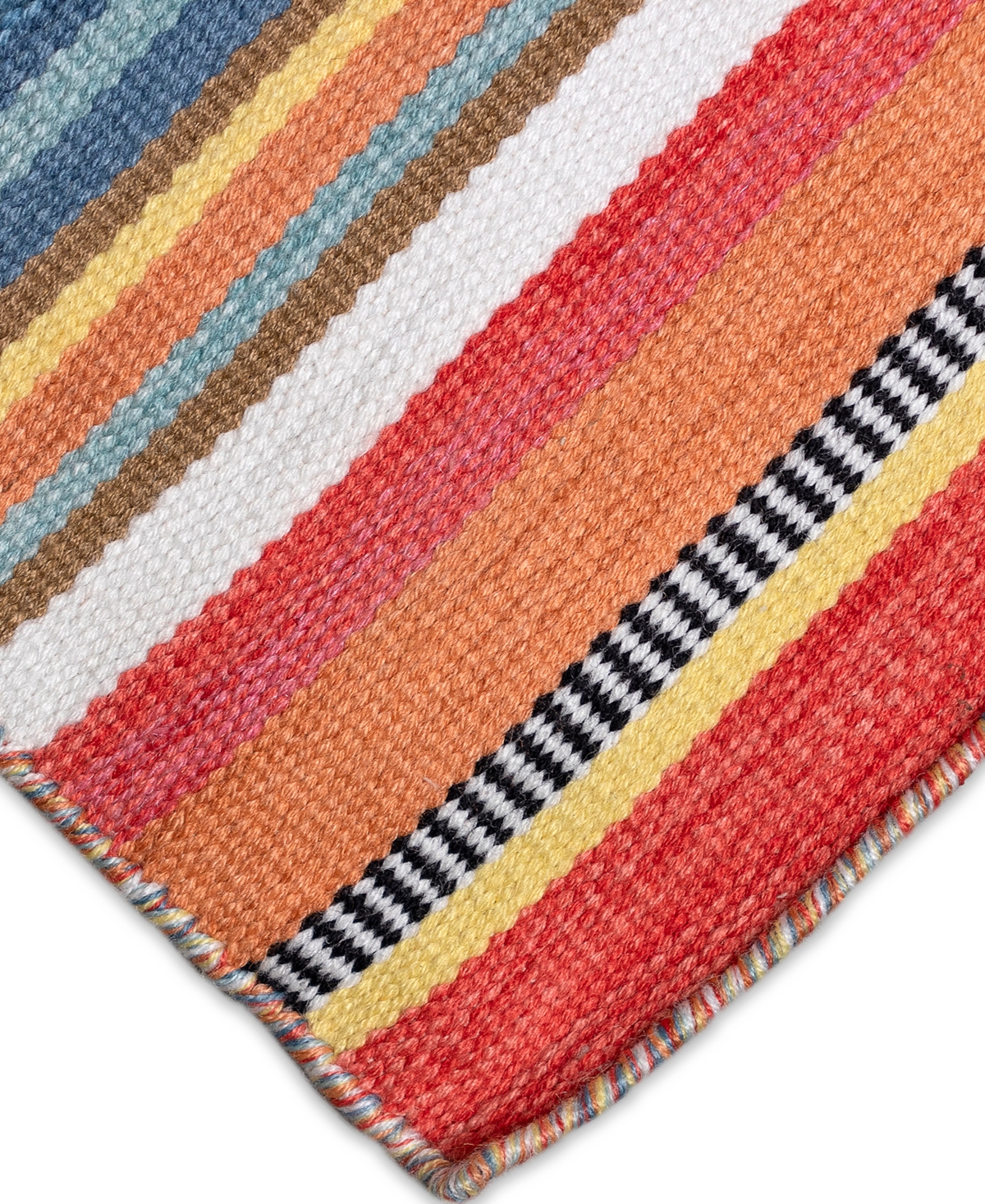 Liora Manne' Sonoma Malibu Stripe Outdoor Area Rug