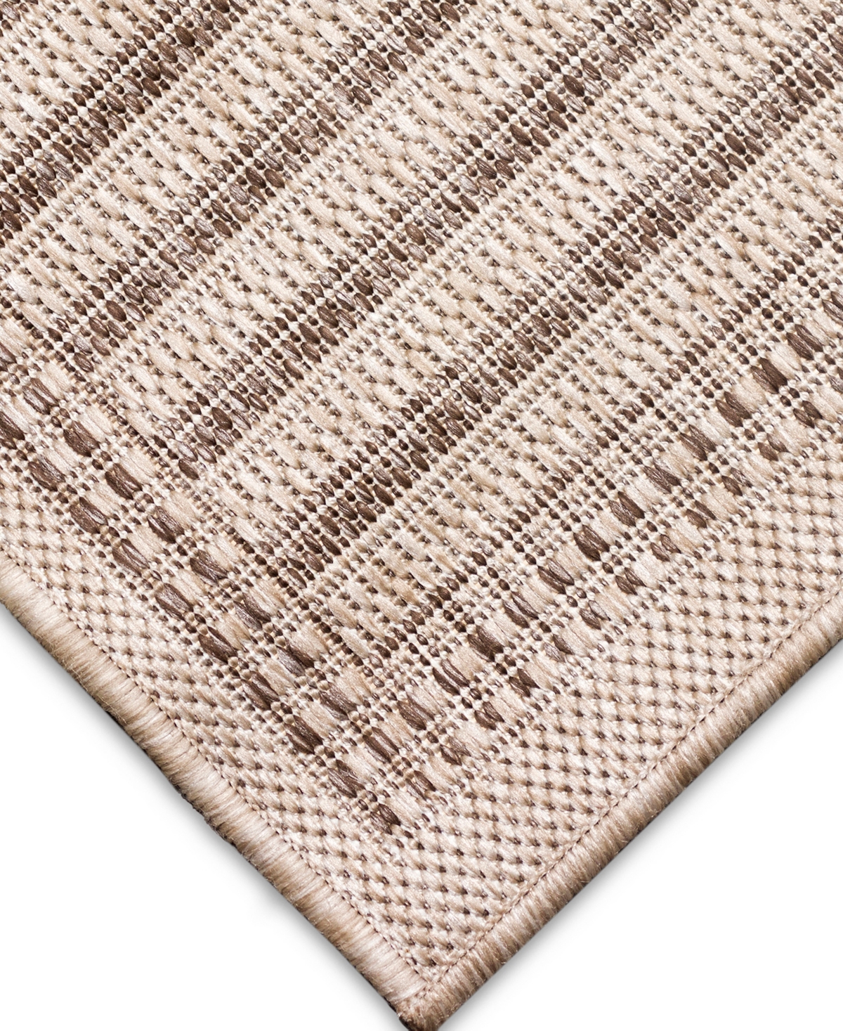 Liora Manne' Malibu Simple Border 7'10" x 9'10" Outdoor Area Rug