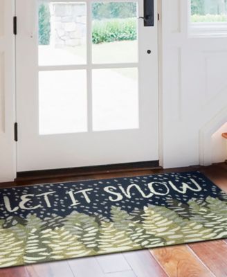 Frontporch Let It Snow Area Rug