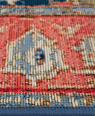 Marina Heriz 3'3" x 4'11" Outdoor Area Rug