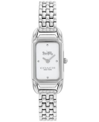 COACH Women's Cadie Stainless Steel Bracelet Watch 17.5mmX28.5mm