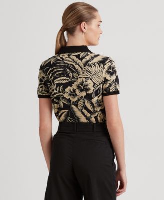 Lauren Ralph Lauren Floral Piqué Polo Shirt
