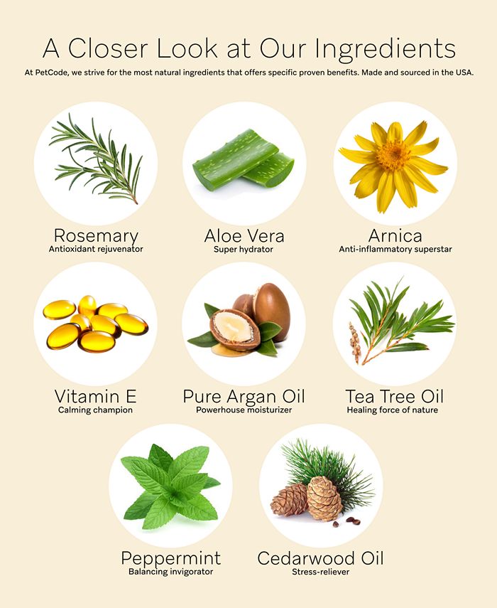 Petcode Paws Hypoallergenic Shampoo Puppy, Dog Shampoo with Argan Oil