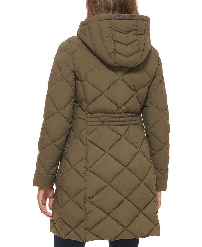 Tommy Hilfiger Women's Hooded Quilted Puffer Coat Macy's