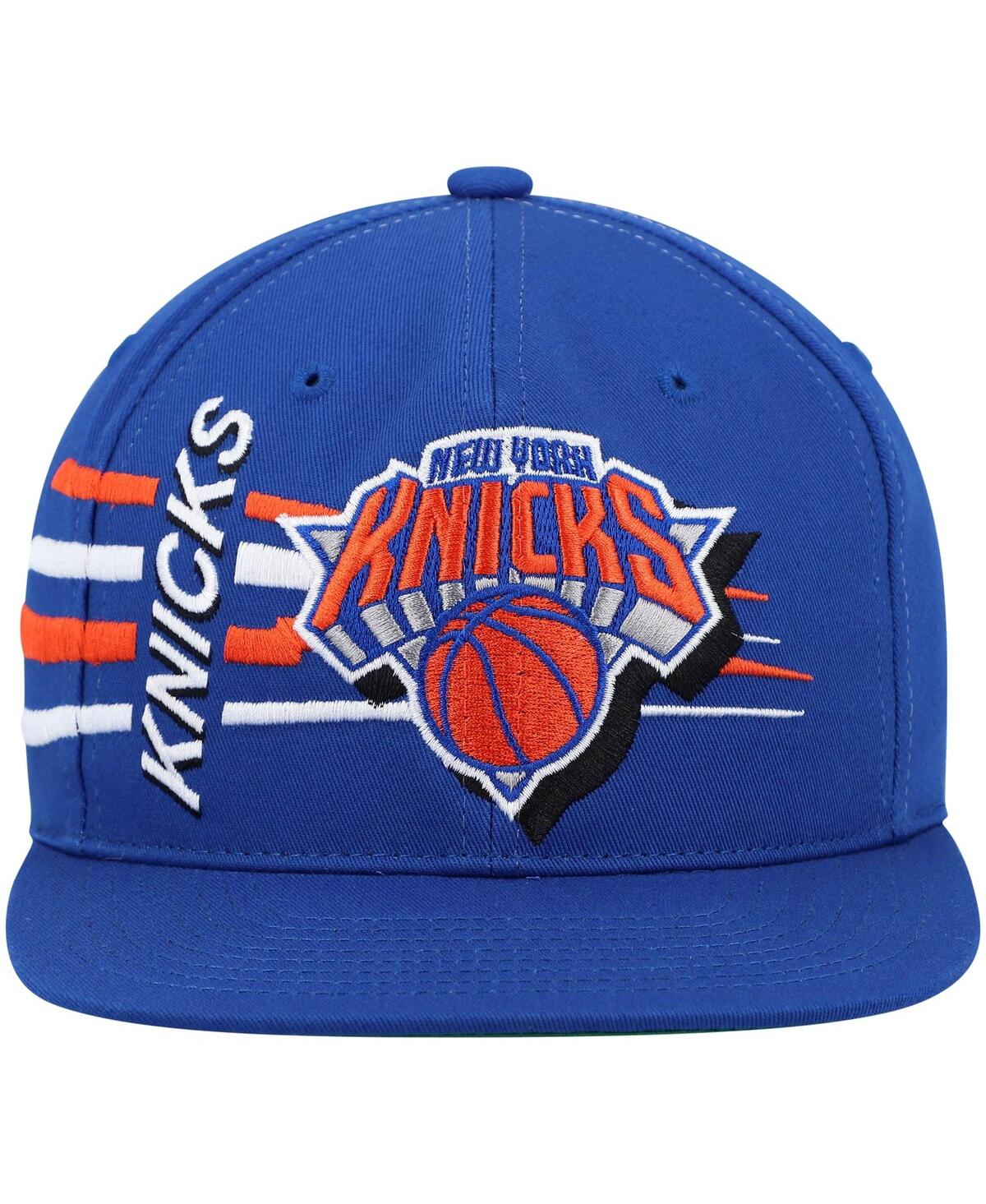 Men's Mitchell & NessNew York Knicks Retro Bolt Deadstock Snapback Hat - Blue