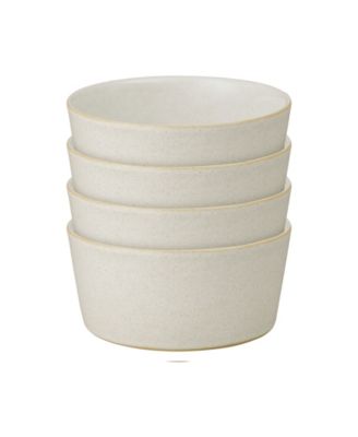 Impression Cream Straight  Bowl, Set of 4