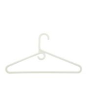 Honey-Can-Do Kids White Clothes Hangers with Clips (18-Pack)