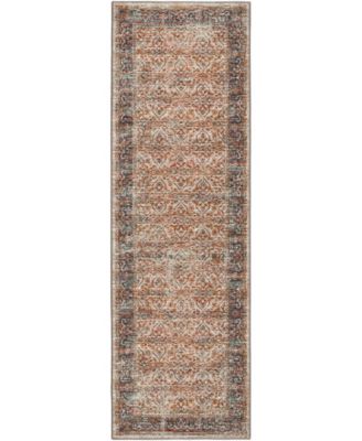D Style Basilic Bas10 Area Rug In Taupe