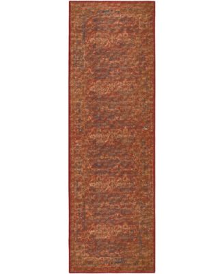 Jericho Washable JC3 2'6" x 10' Runner Area Rug