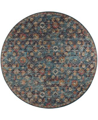 Jericho Washable JC8 4' x 4' Round Area Rug