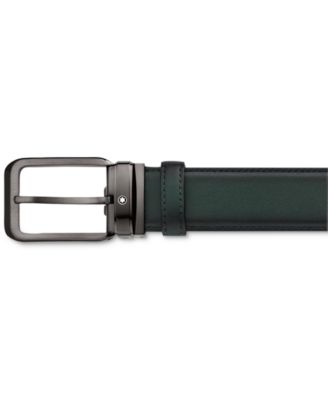 Montblanc - Green Leather Belt