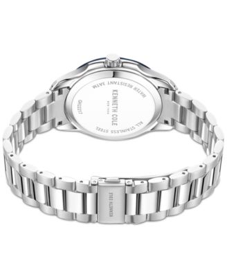 Men's Diamond Accent Stainless Steel Bracelet Watch 42mm