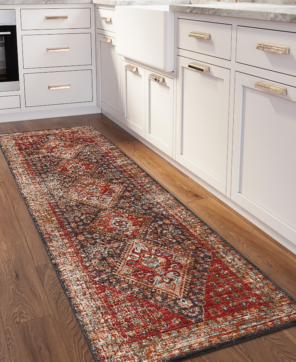 Dalyn Jericho Washable JC9 2'6" x 12' Runner Area Rug
