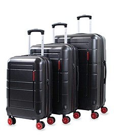 Andante Hardside Spinner Suitcase Luggage Set, 3 Piece