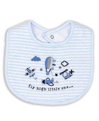 Baby Boys Fly High Layette Gift in Mesh Bag, 5 Piece Set