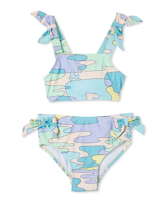 COTTON ON Big Girls Andie Tie Bikini, 2 Piece Set & Reviews Swimwear