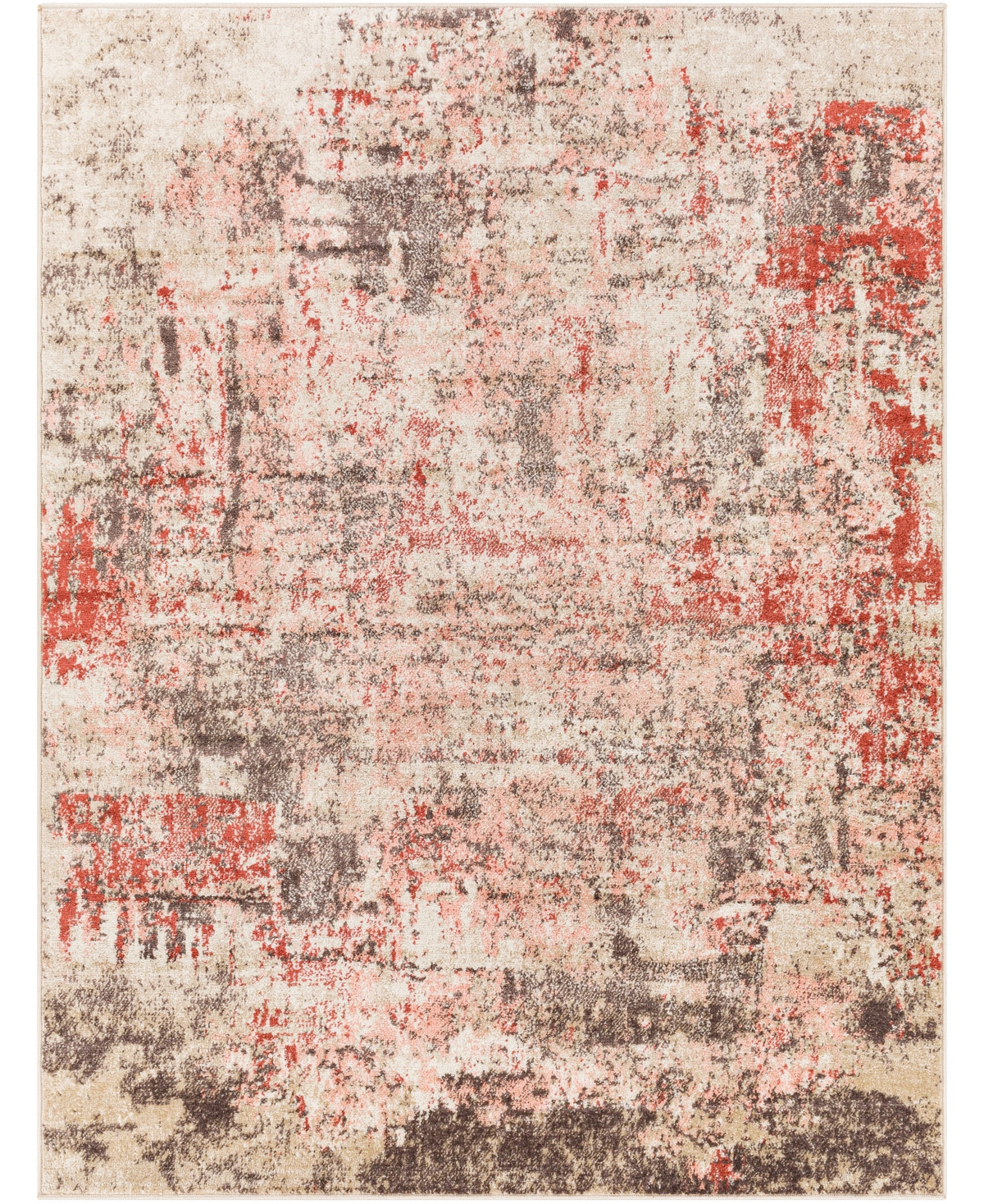 Abbie & Allie Rugs Anchor ANC2349 7'10in x 10'3in Area Rug - Red