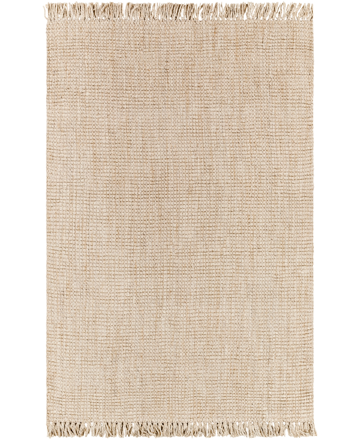 Surya Chunky Naturals Cyt2301 5' X 7'6" Area Rug In Ivory/cream