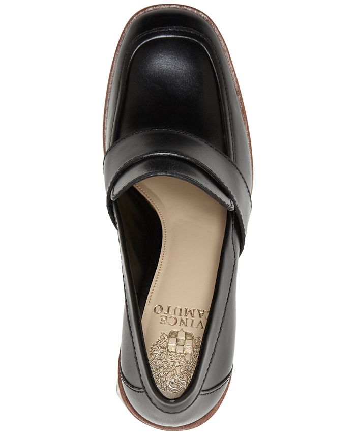 Vince Camuto Women's Ezerna Stacked Heel Loafers & Reviews - Flats ...