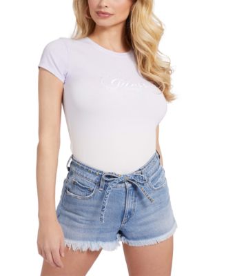 GUESS - Women's Script Logo T-Shirt