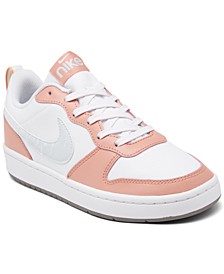 Big Girls Court Borough Low 2 SE Casual Sneakers from Finish Line