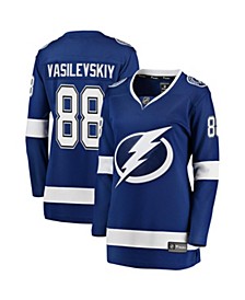Women's Andrei Vasilevskiy Blue Tampa Bay Lightning Premier Breakaway Player Jersey