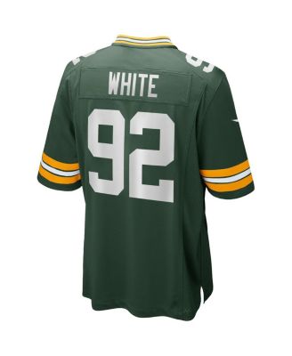Men's Reggie White Green Green Bay Packers Game Retired Player Jersey
