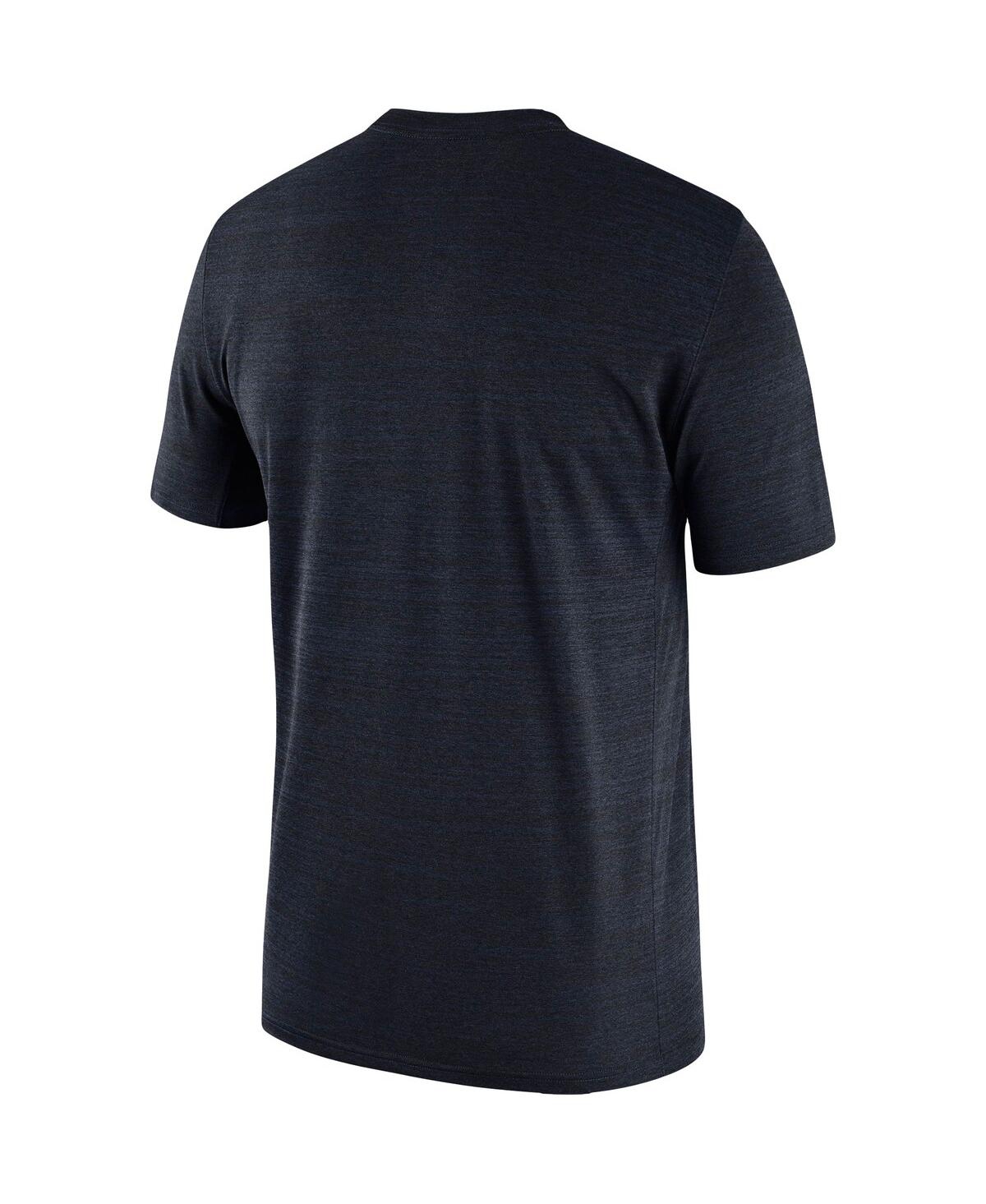 Nike Navy West Virginia Mountaineers Velocity Legend Performance T-shirt In Navy