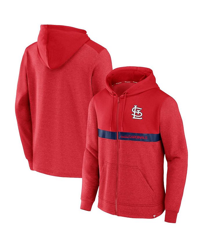 St. Louis Cardinals Fanatics Branded Ultimate Champion Full-Zip Hoodie - Red