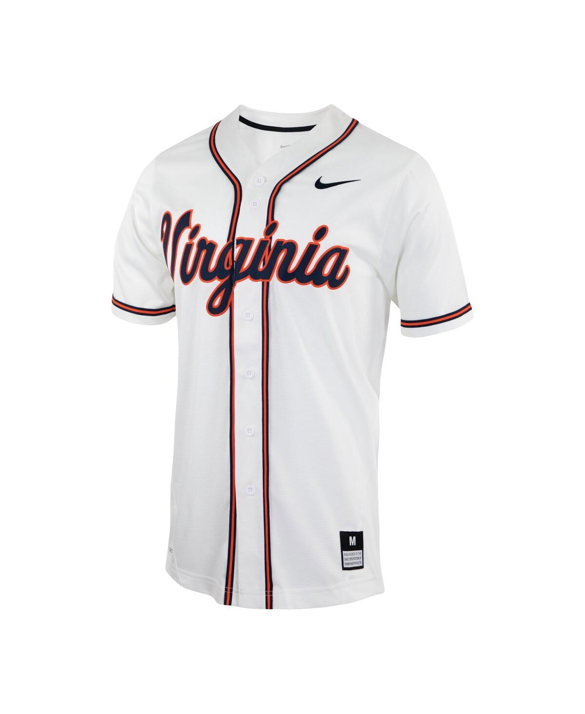 Men's NikeVirginia Cavaliers Replica Baseball Jersey - White