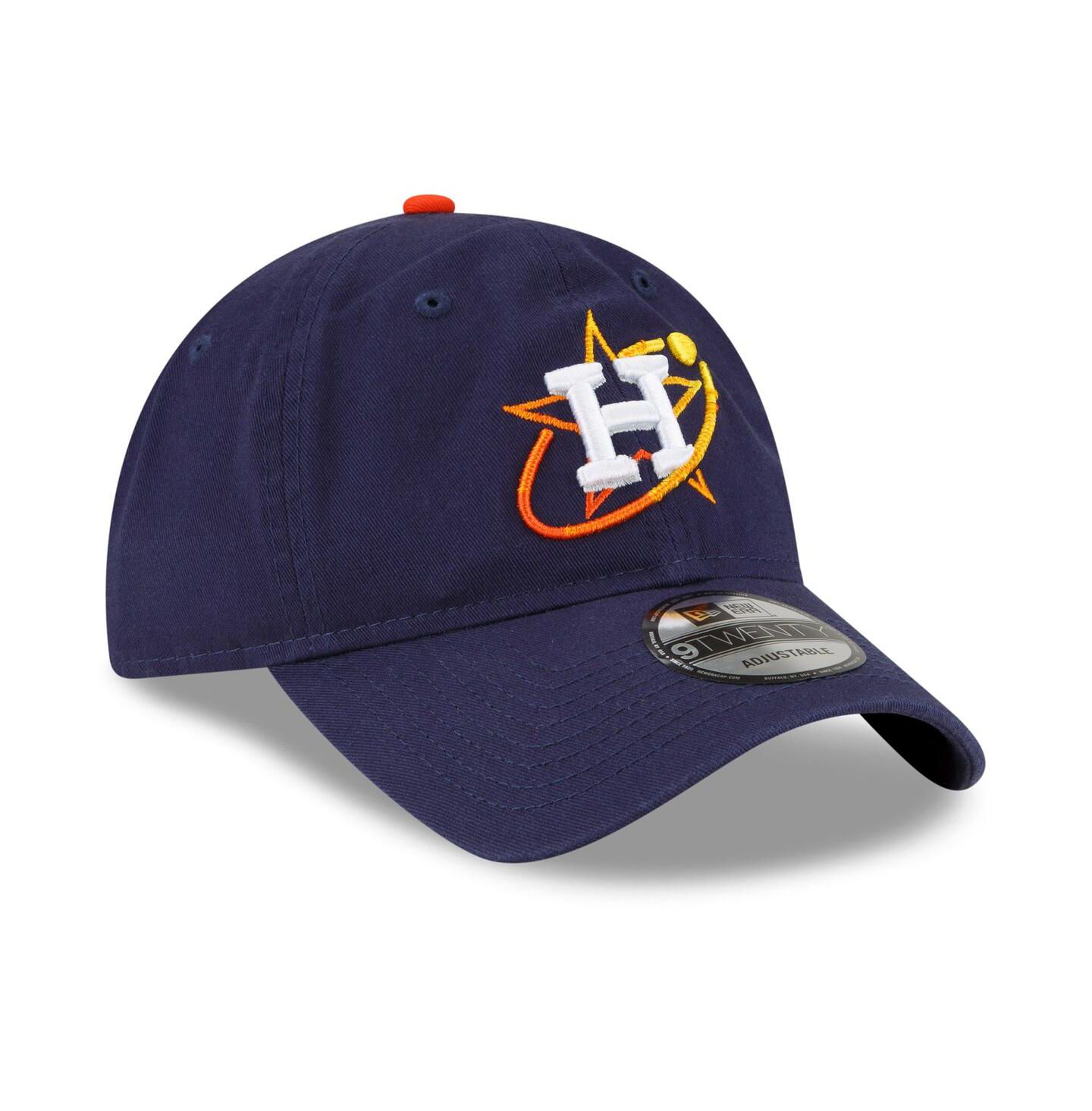 Мужская кепка New Era Navy Houston Astros City Connect 9Twenty Adjustable Hat — фото 2