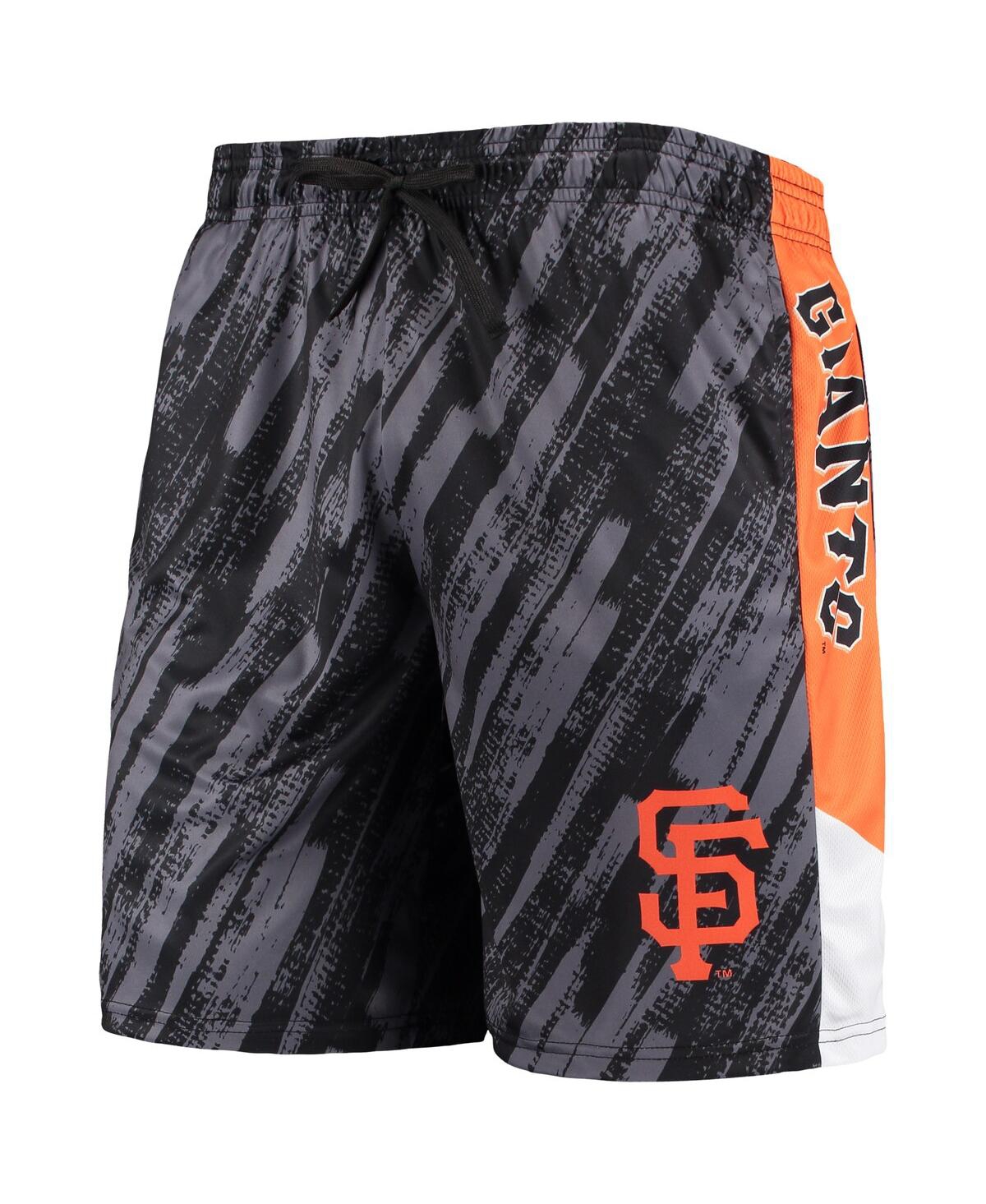 Shop Foco Men's  Black San Francisco Giants Static Shorts
