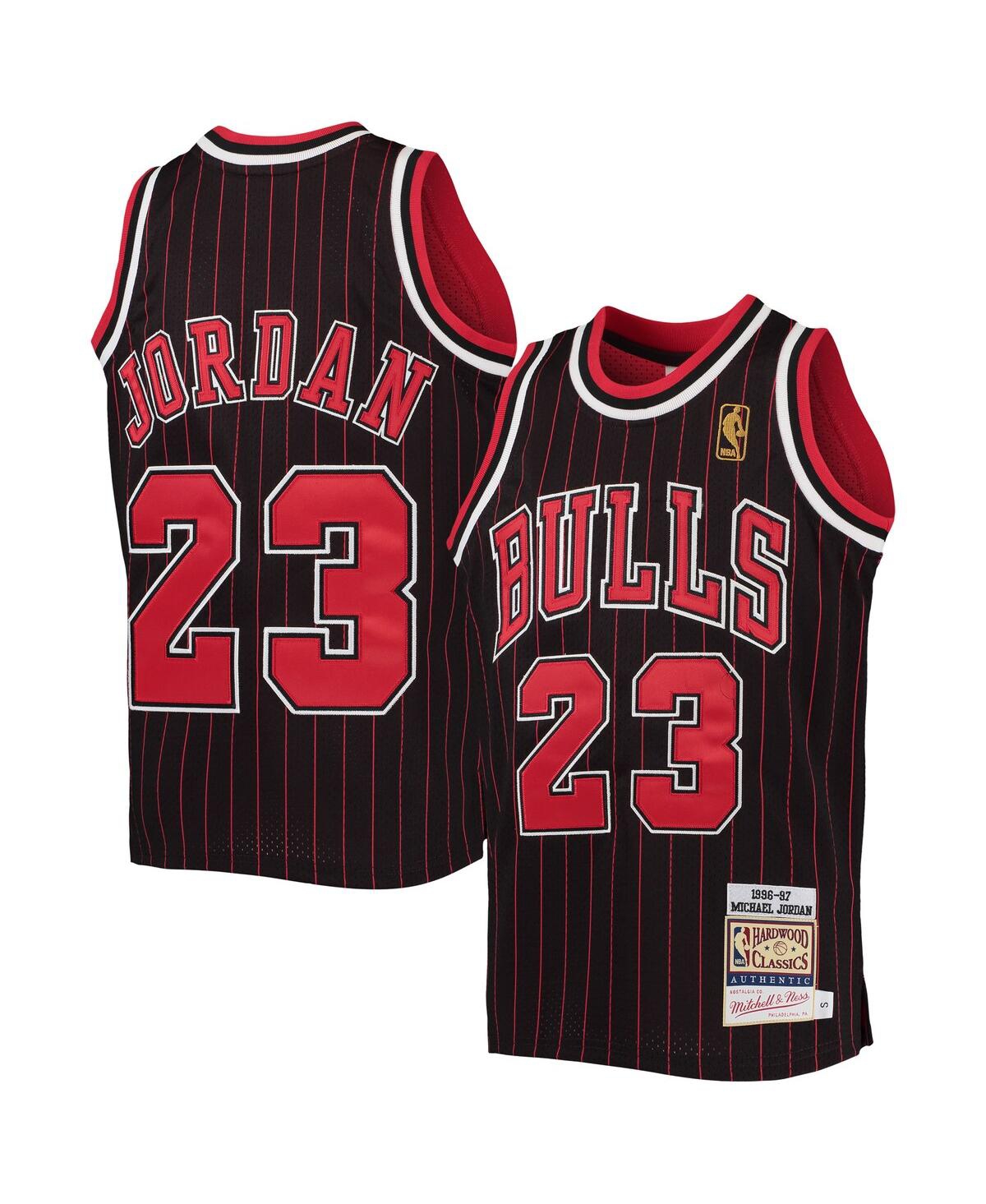 Big Boys Mitchell & Ness Michael Jordan Red Chicago Bulls 1996-97 Hardwood Classics Authentic Jersey - Red