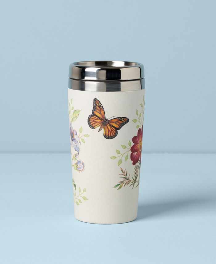 Lenox Butterfly Meadow Travel Mug & Reviews Dinnerware Dining Macy's