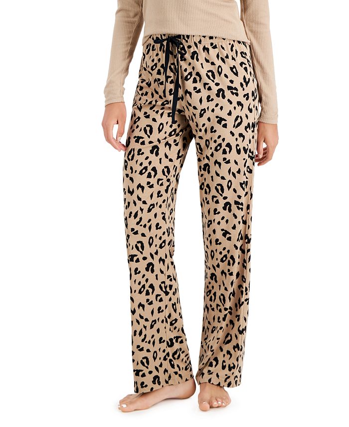 Jenni Women's Printed WideLeg Pajama Pants, Created for Macy's Macy's
