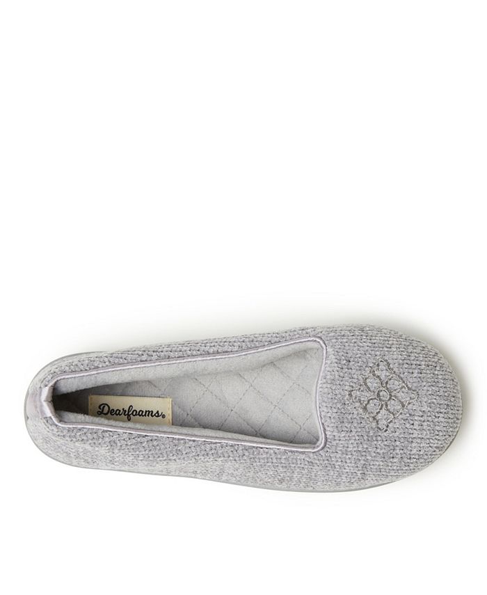 Dearfoams Women's Leslie Quilted Microfiber Terry Clog & Reviews