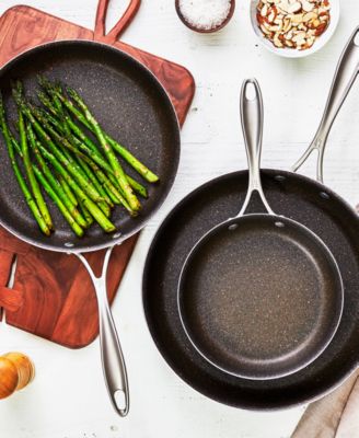 ヘンリープール 英国製 REAL ONYX カフス ドレススタッド セット HENCKELS Capri Granitium 3D 3-Pc. Aluminum Nonstick Frypan Set