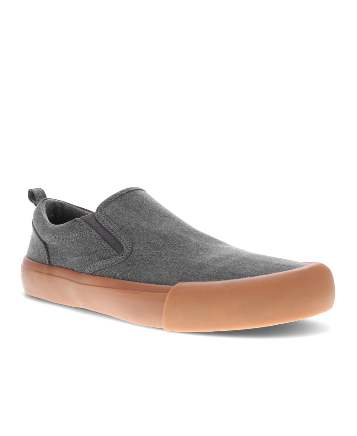 Shop Dockers Men's Fremont Slip-on Sneaker In Gray,gum