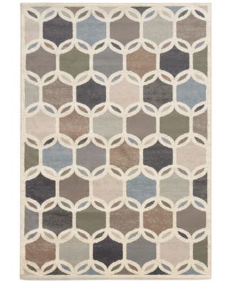 CLOSEOUT! Warren Cove WC90W Intersection 7'10" x 10' Area Rug