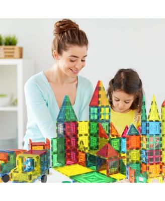 182 Piece Magnetic Building Block Set Plus 17 Bonus Pieces