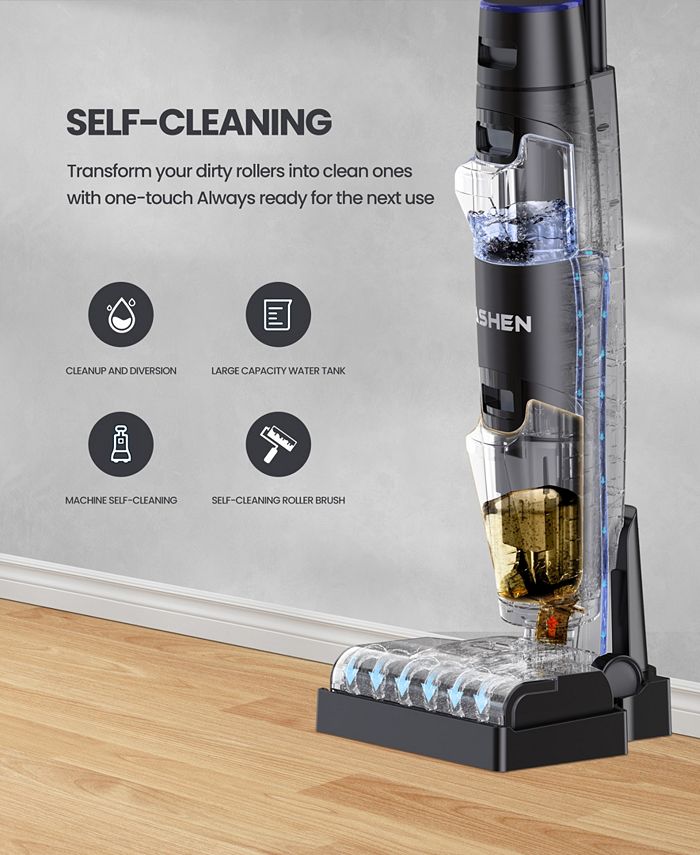 Jashen Cordless Wet and Dry Floor Cleaner Macy's