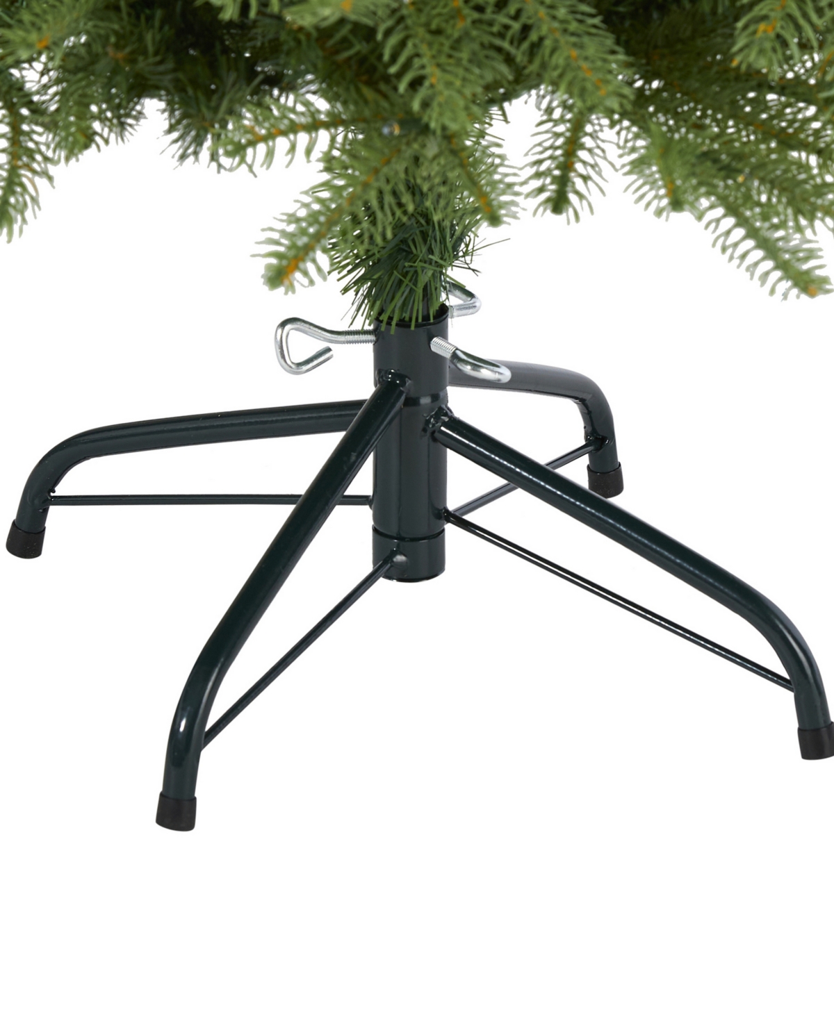 Vancouver Fir Natural Look Artificial Christmas Tree with Lights and Bendable Branches,