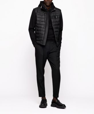 BOSS Men's Water-Repellent Padded Gilet