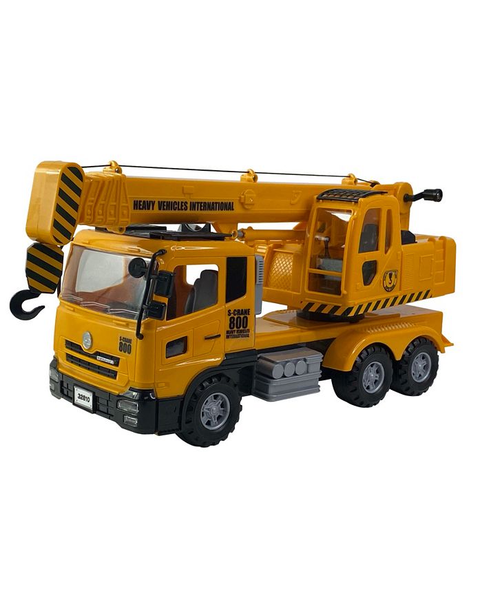 Big yellow crane toy sales